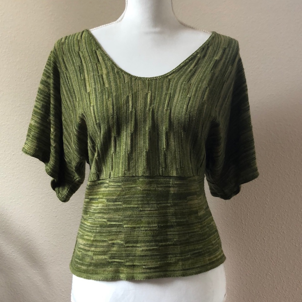 High waist lightweight batwing sweater